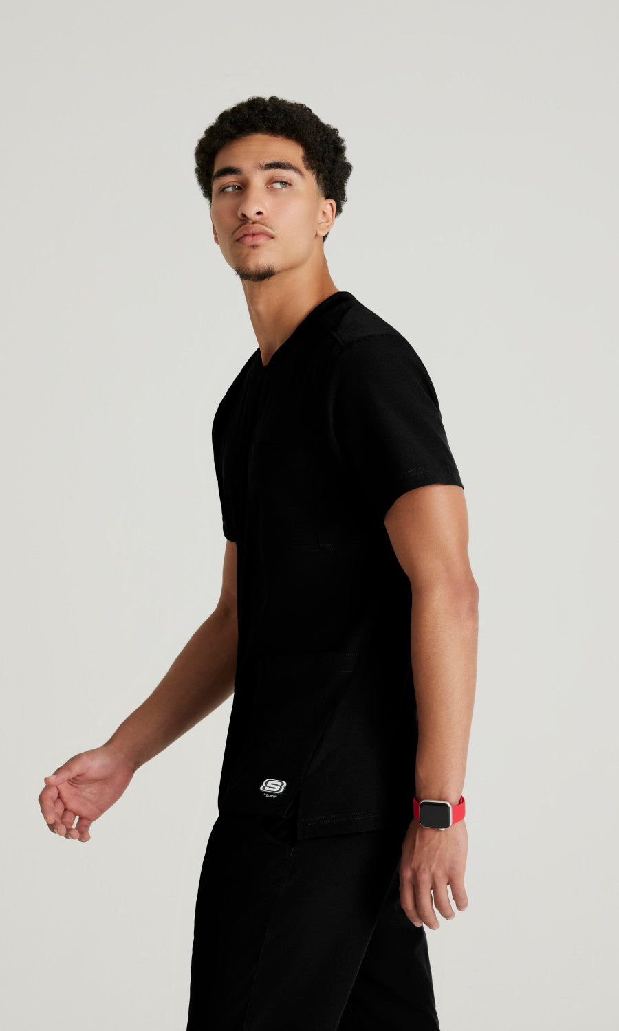 Skechers SKT193 Thesis Scrub Top Black