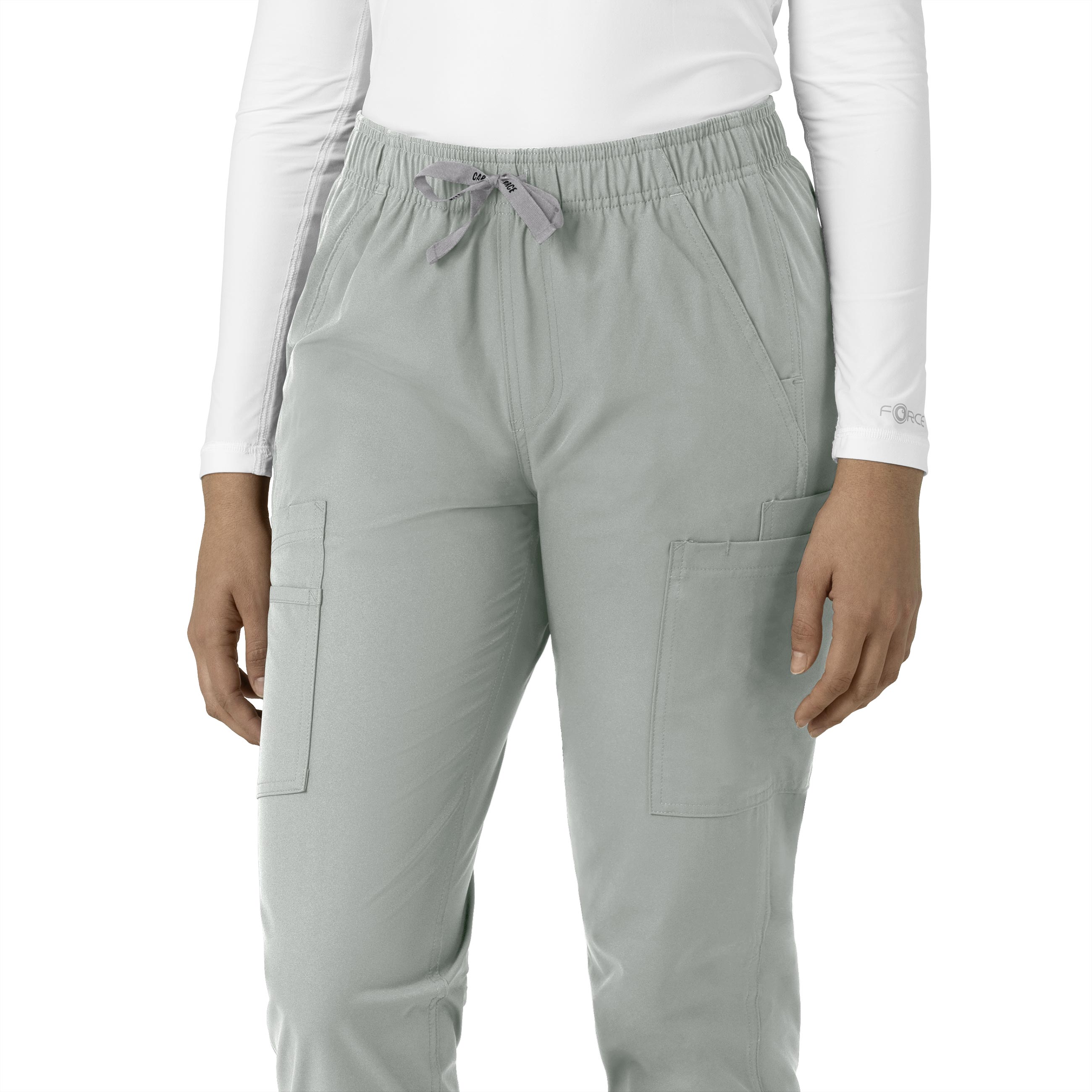 Force Essentials C51213 Straight Leg Scrub Pants Grey
