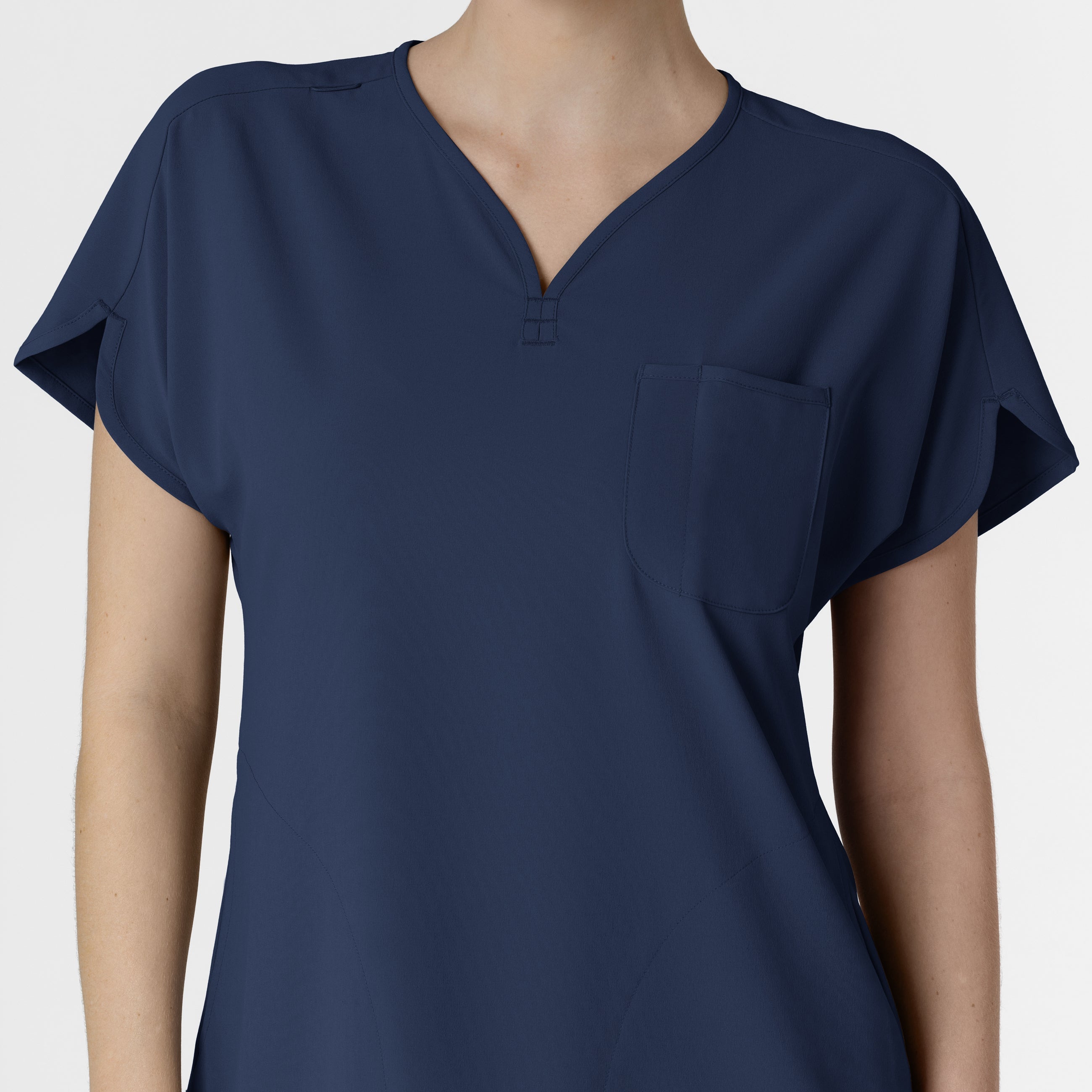 RENEW 6634 Dolman Scrub Top Navy