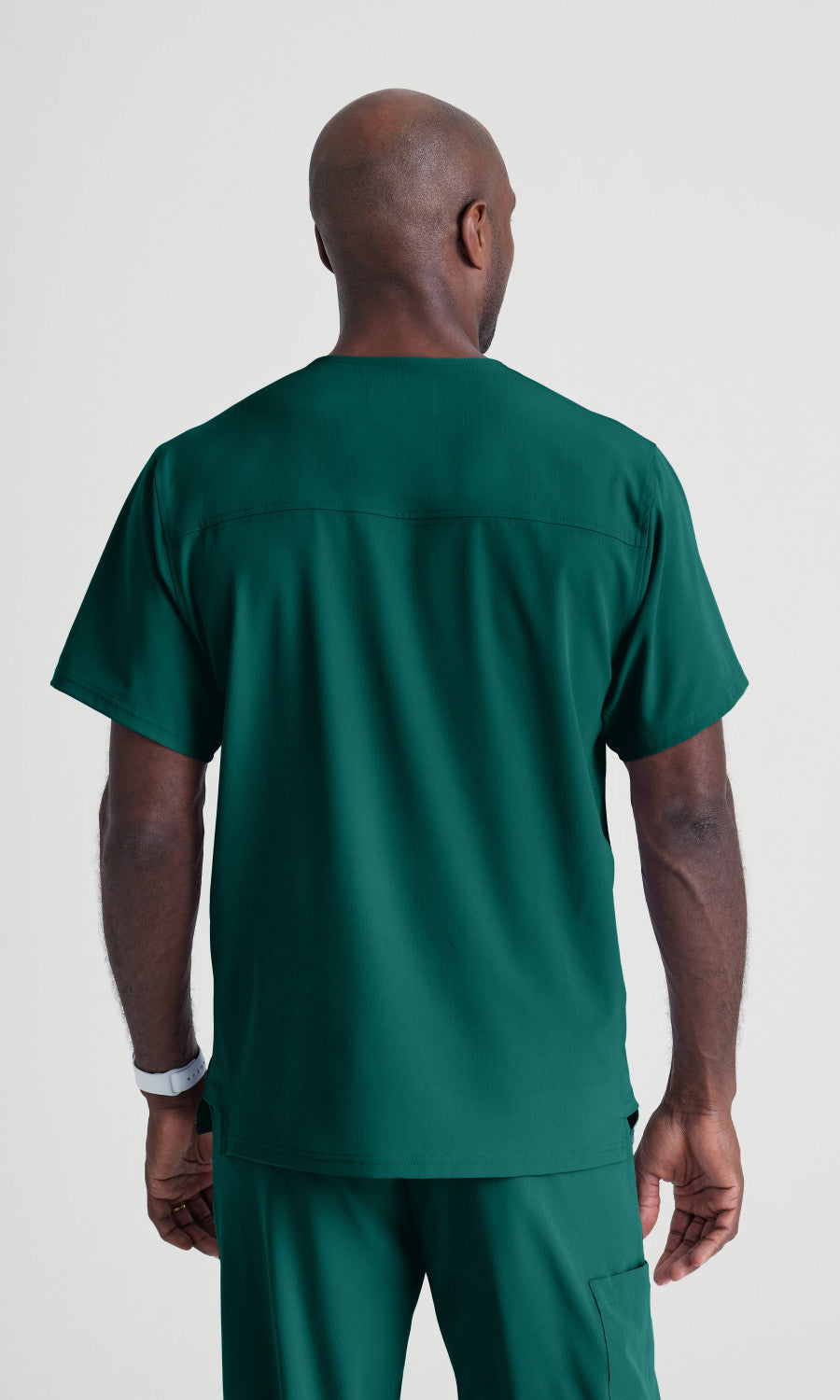 Skechers SK0112 Structure Scrub Top Hunter Green