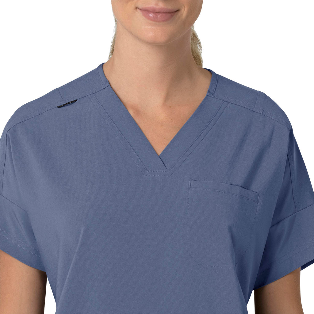 Force Cross-Flex C13110 Oversized V-Neck Scrub Top Riverside