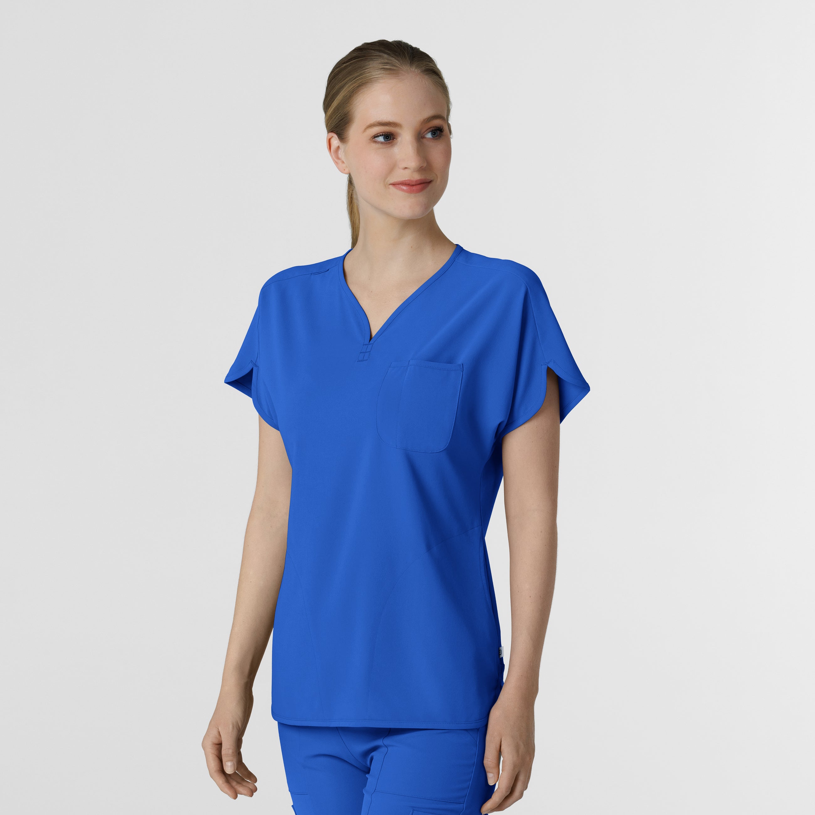 RENEW 6634 Dolman Scrub Top Royal