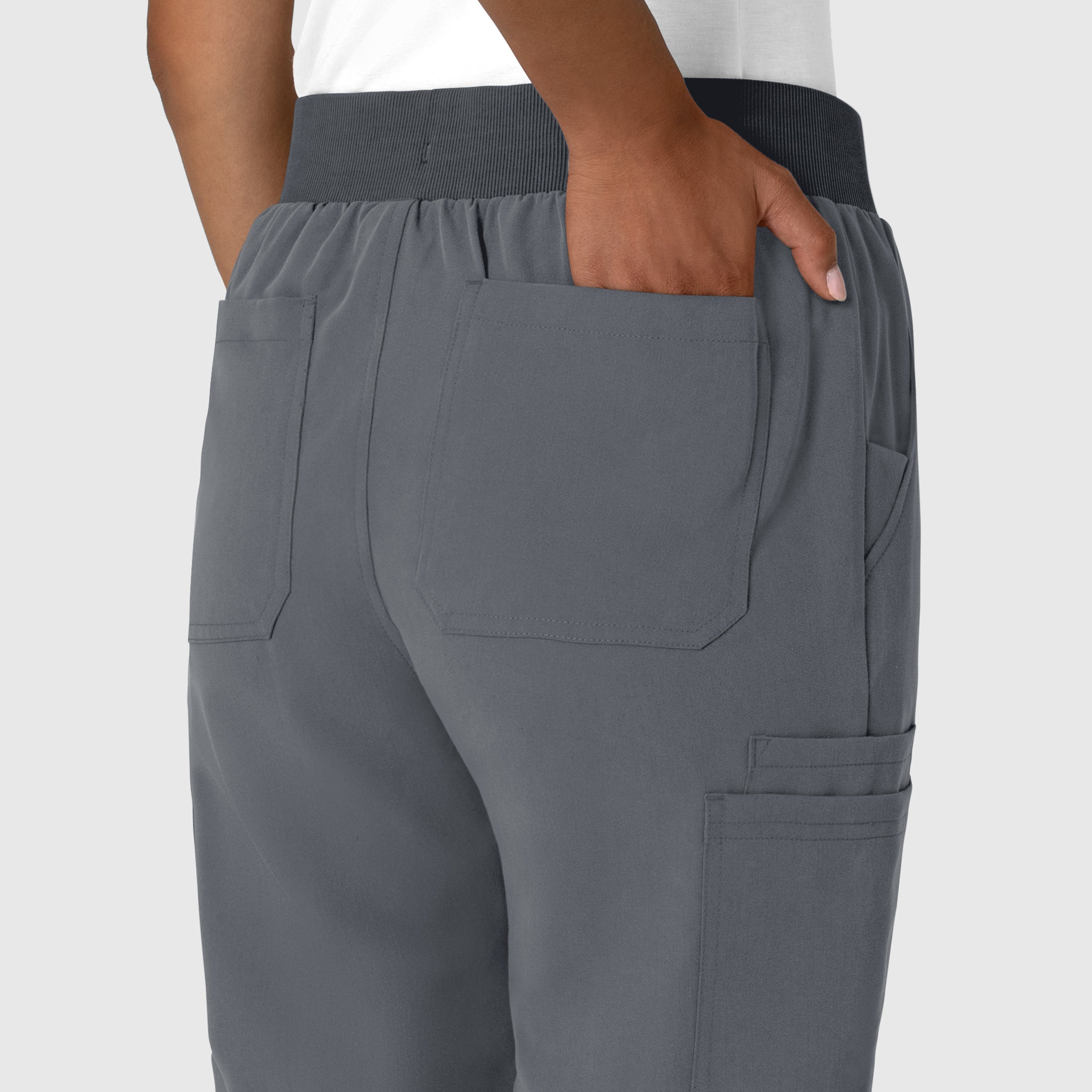 Nova 5132 Jogger Utility Scrub Pants Pewter