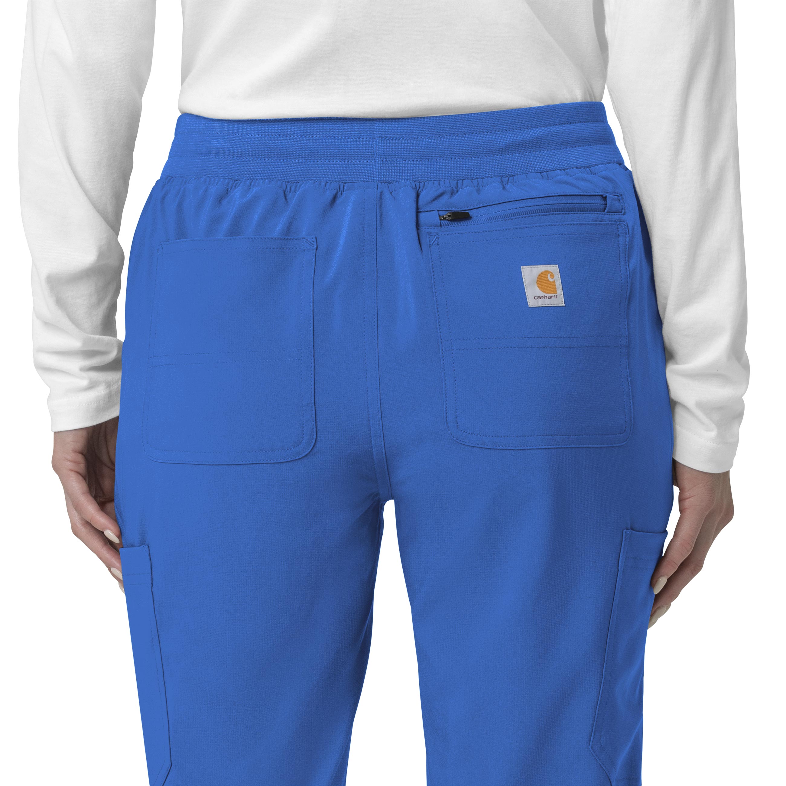 Force Cross-Flex C53110 Cargo Jogger Scrub Pants Royal