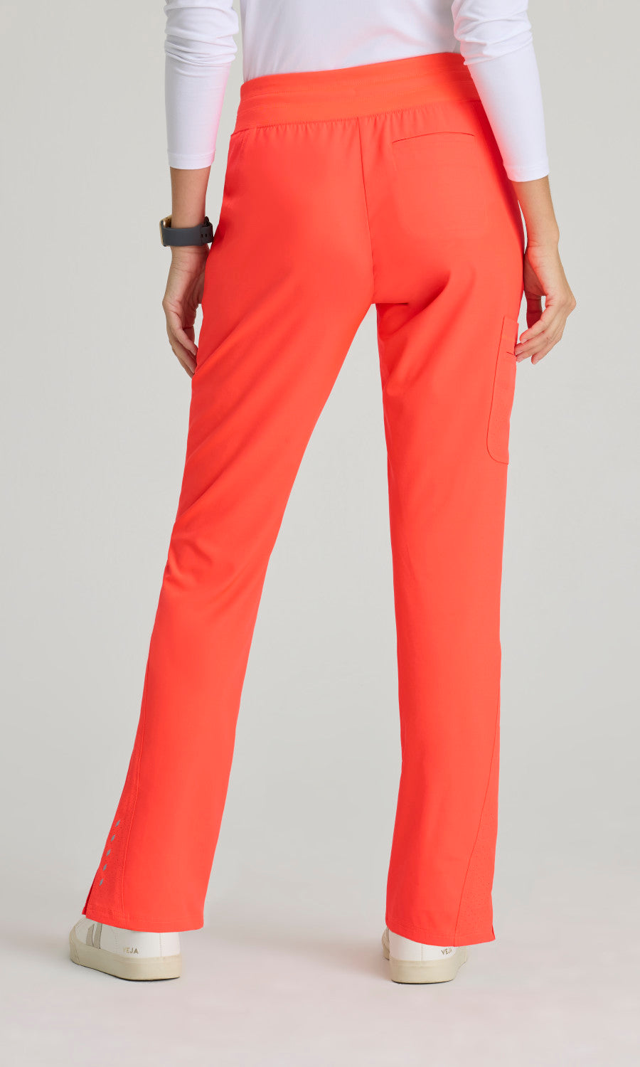 Barco One BOP597 Uplift Scrub Pants Neon Flame