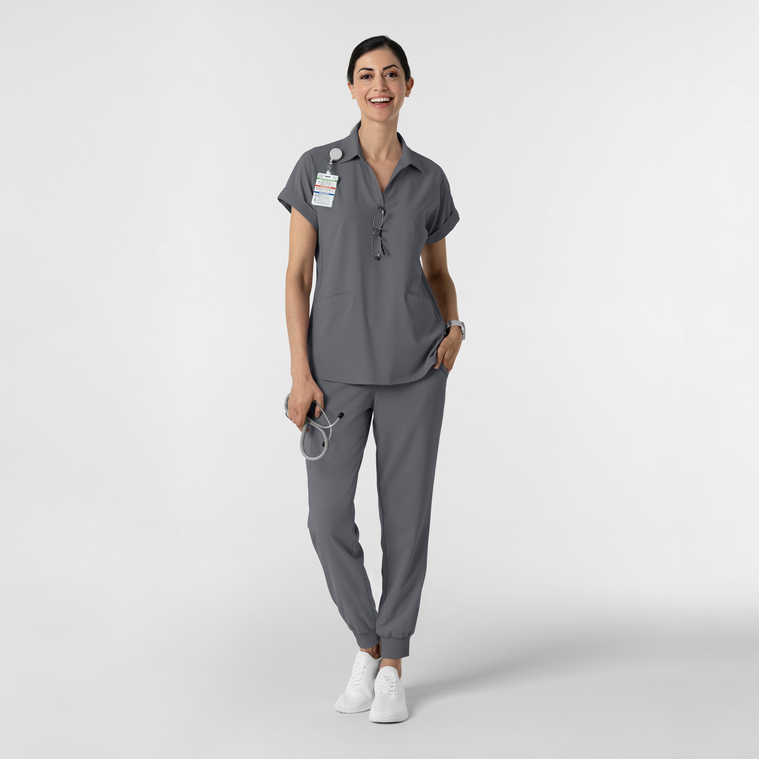 RENEW 5934 Jogger Scrub Pants Pewter