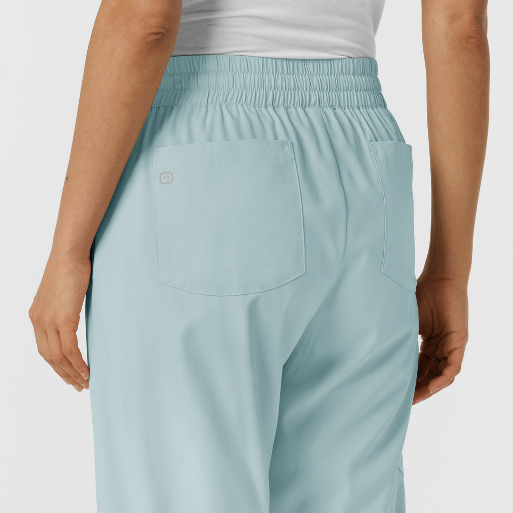 Boundless 5251 Bootcut Scrub Pants Sky Blue