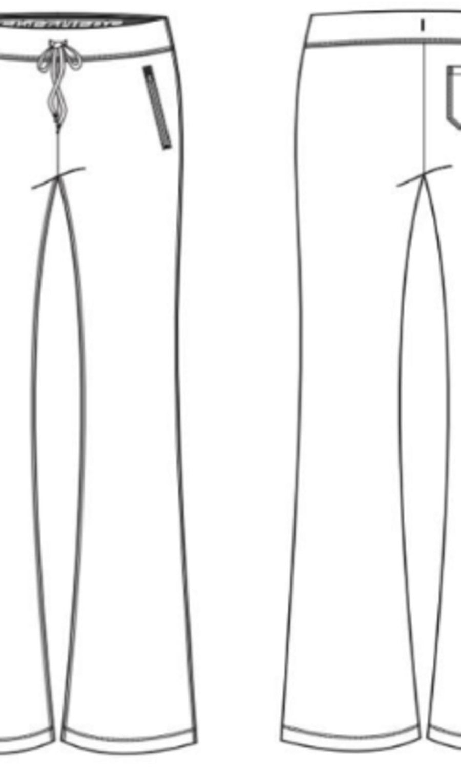 Skechers Slip-Ins Knits SKP656 Glide Knit Flare Scrub Pants Punch Pink