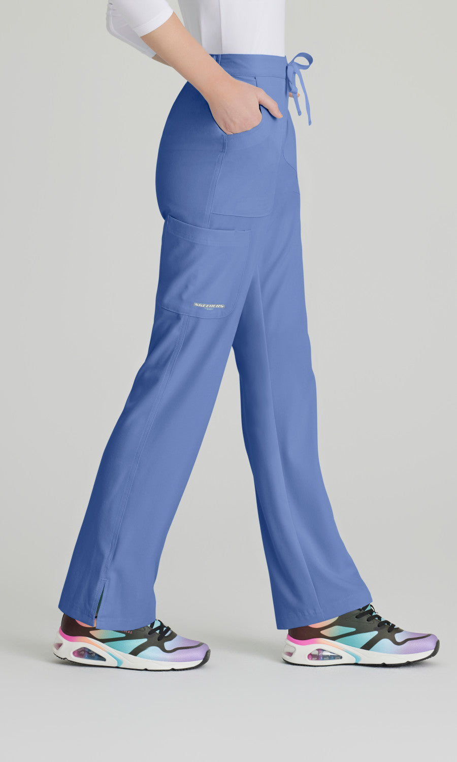 Skechers SK201 Reliance Scrub Pants Ciel Blue
