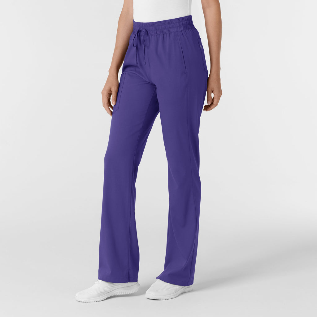 Boundless 5251 Bootcut Scrub Pants Grape