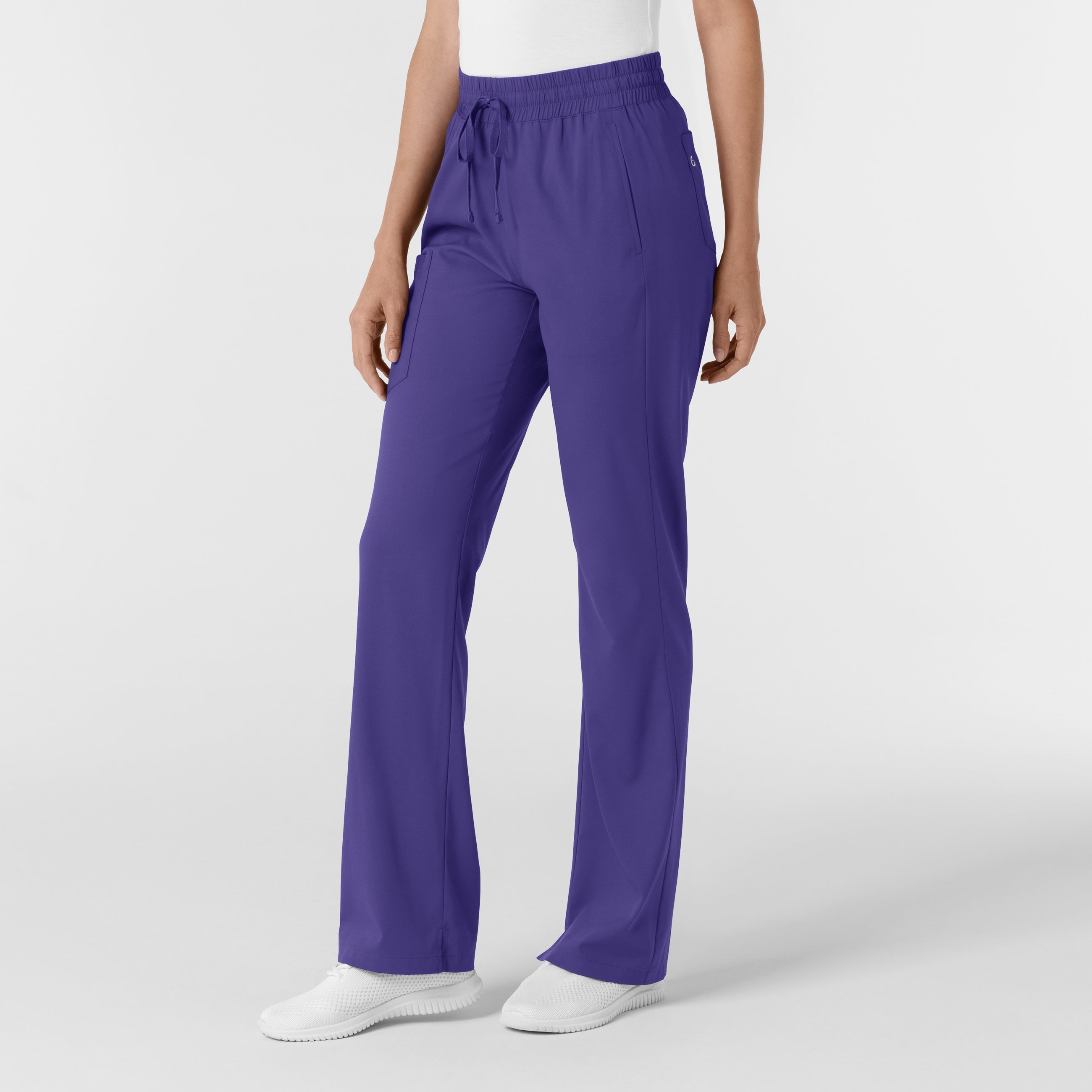 Boundless 5251 Bootcut Scrub Pants Grape