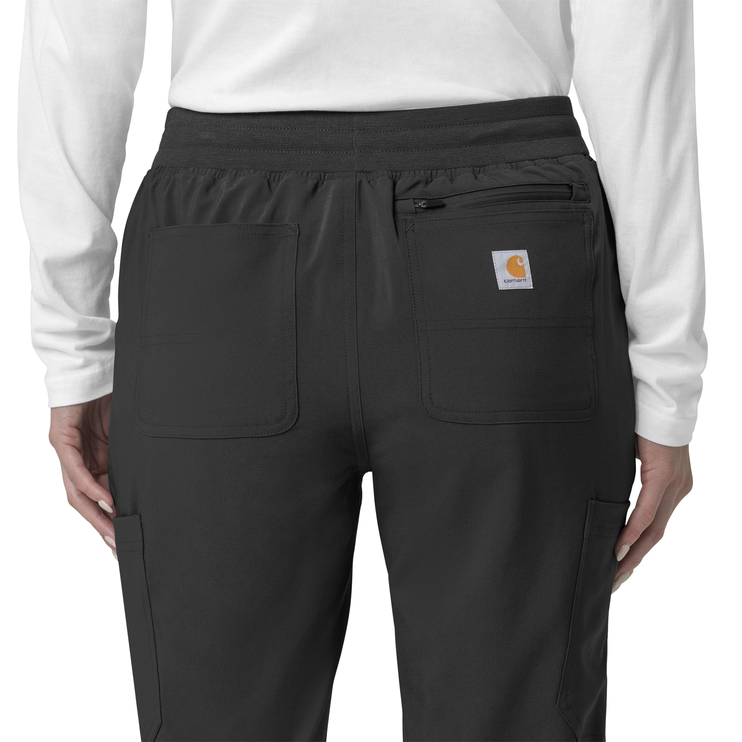Force Cross-Flex C53110 Cargo Jogger Scrub Pants Black