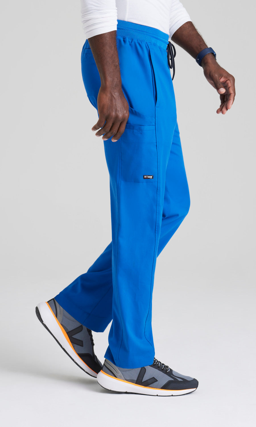 Grey's Anatomy Stretch GRSP617 Hudson Scrub Pants New Royal