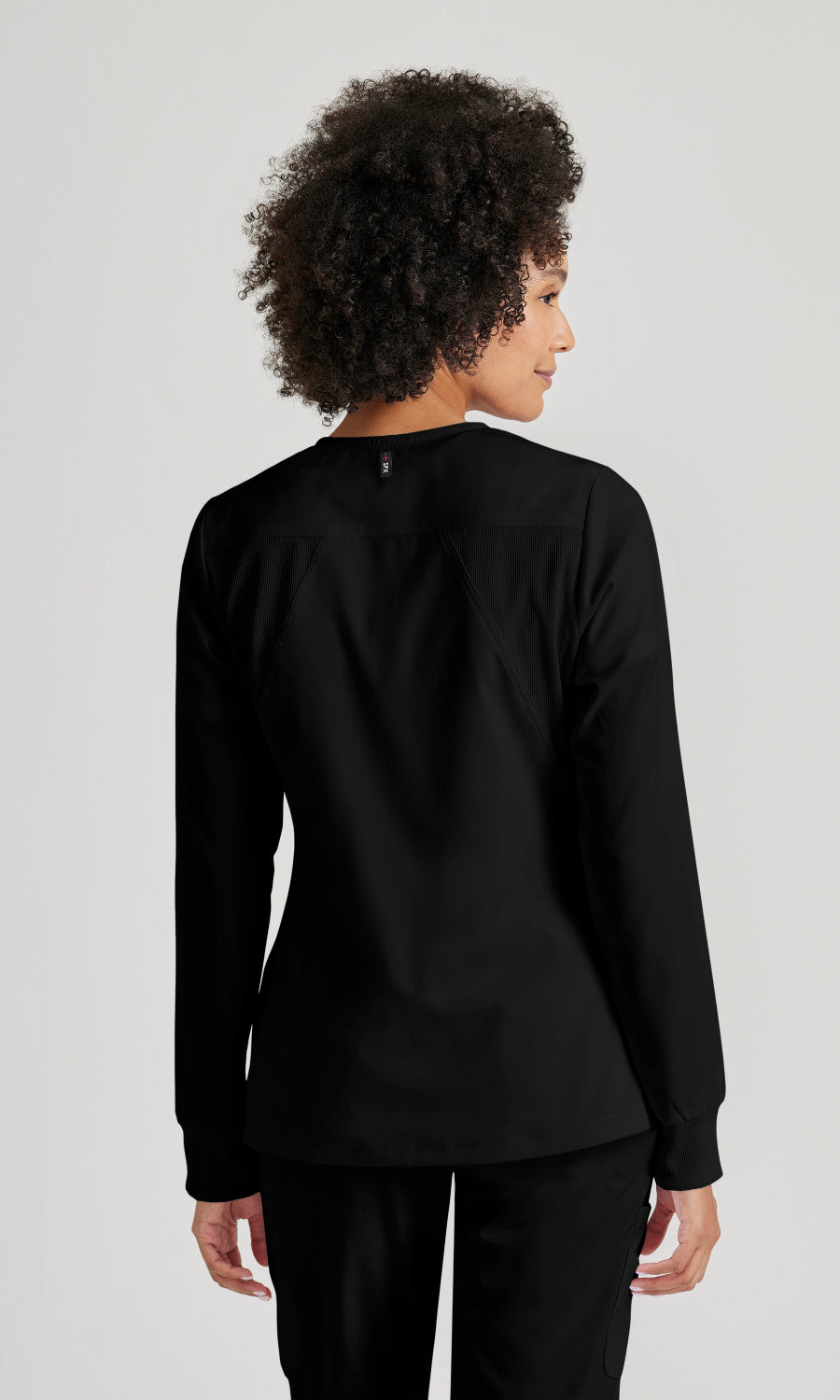 Grey's Anatomy Stretch GRSW873 Gianna Warmup Black