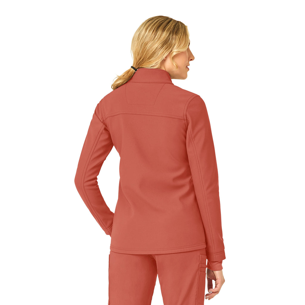 Rugged Flex C81023 Women's Bonded Fleece Jacket Dusty Cedar