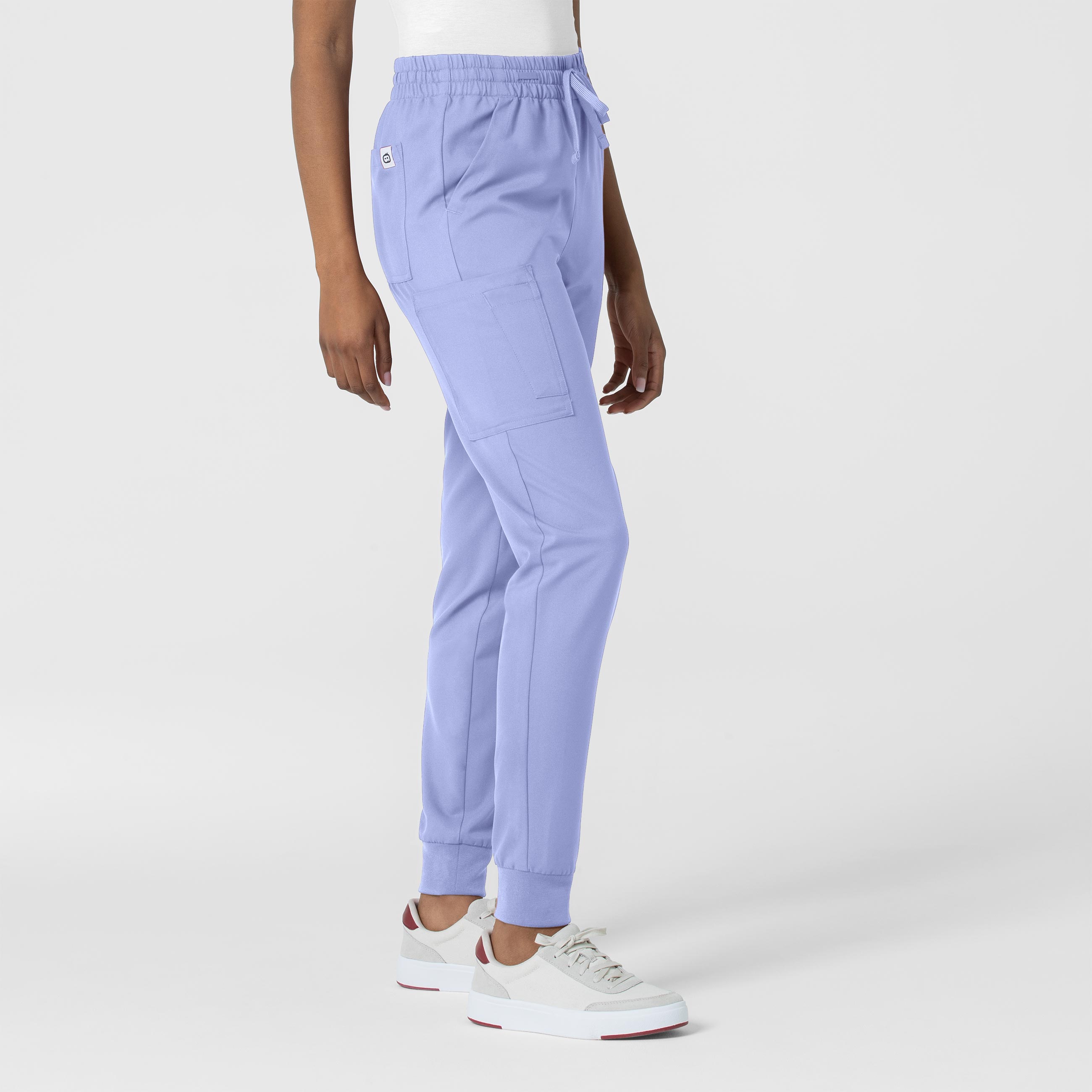 Thrive 5122 Cargo Jogger Scrub Pants Ceil Blue