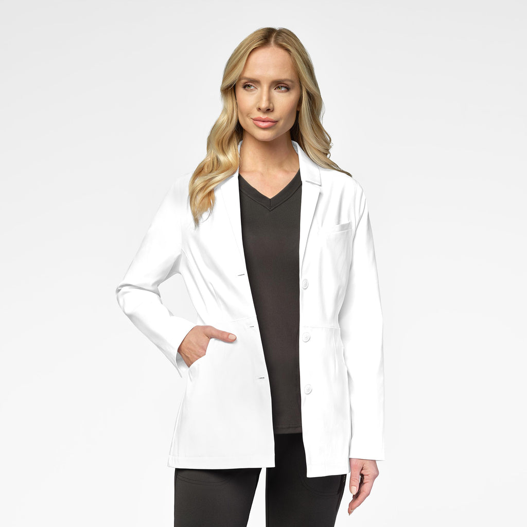 Slate 7272 28 Inch Doctors Coat White