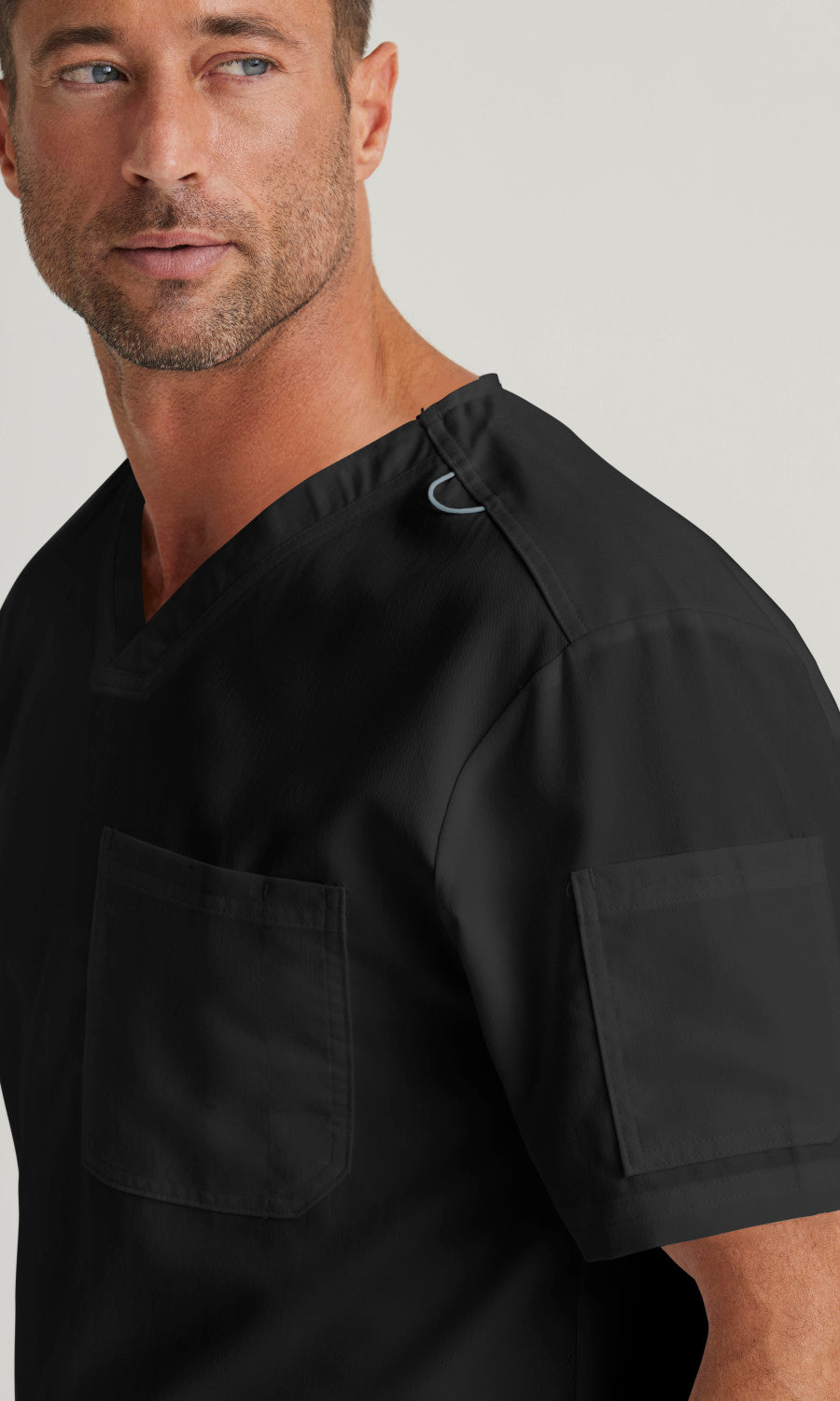 Grey's Anatomy GRT091 Evan Scrub Top Black