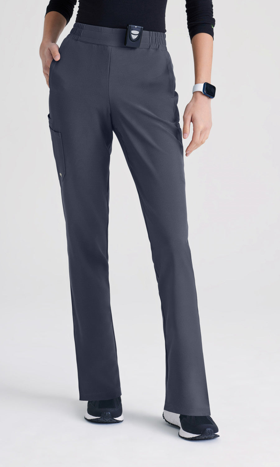 Grey's Anatomy Evolve GSSP627 Cosmo Scrub Pants Steel