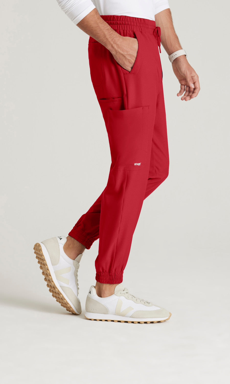 Grey's Anatomy Evolve GSSP626 Voyager Jogger True Red