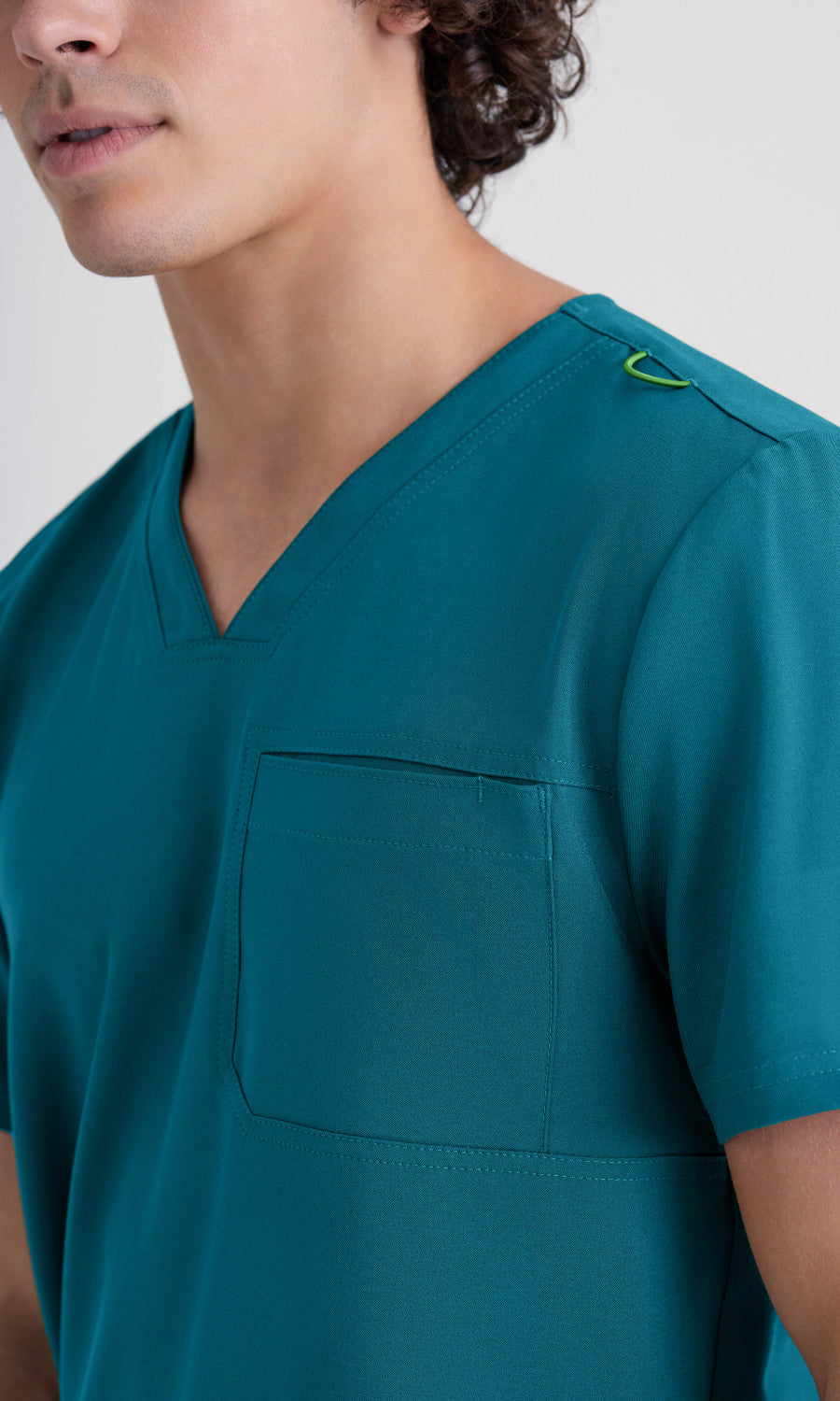 Grey's Anatomy Evolve GSST179 Journey Scrub Top Bahama