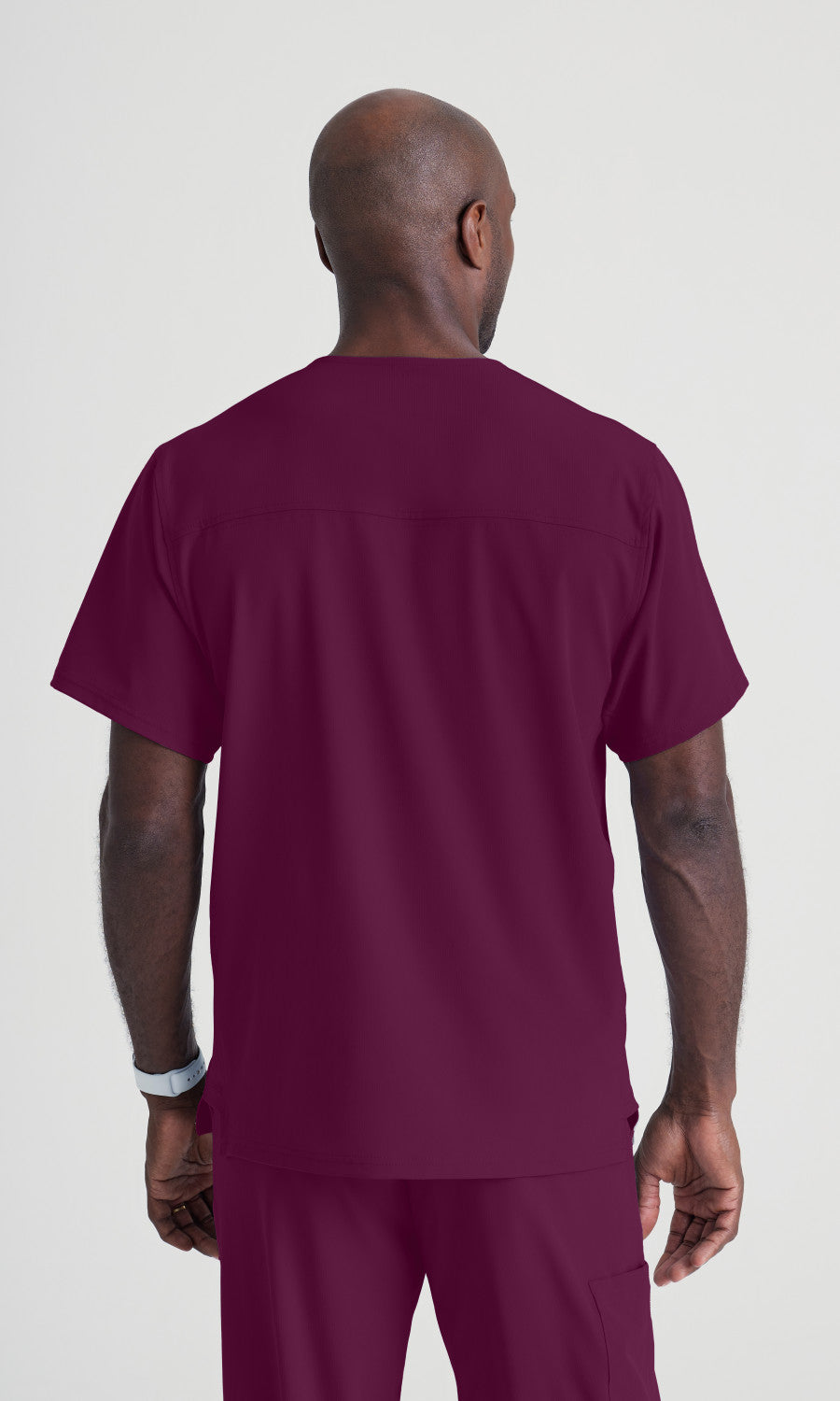 Skechers SK0112 Structure Scrub Top Wine