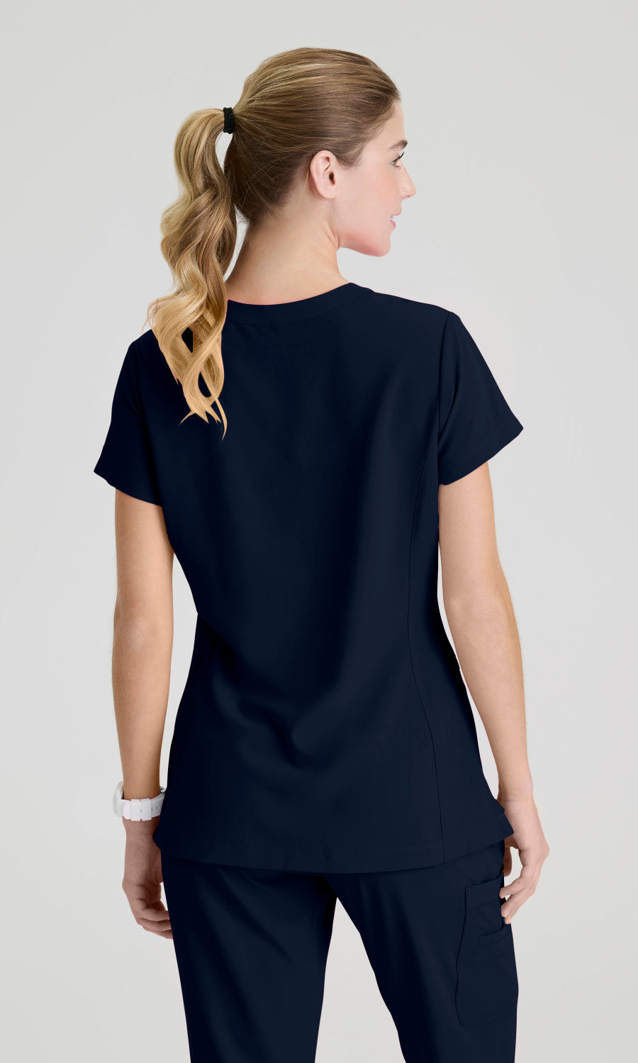 Skechers SKT259 Coast Scrub Top Navy