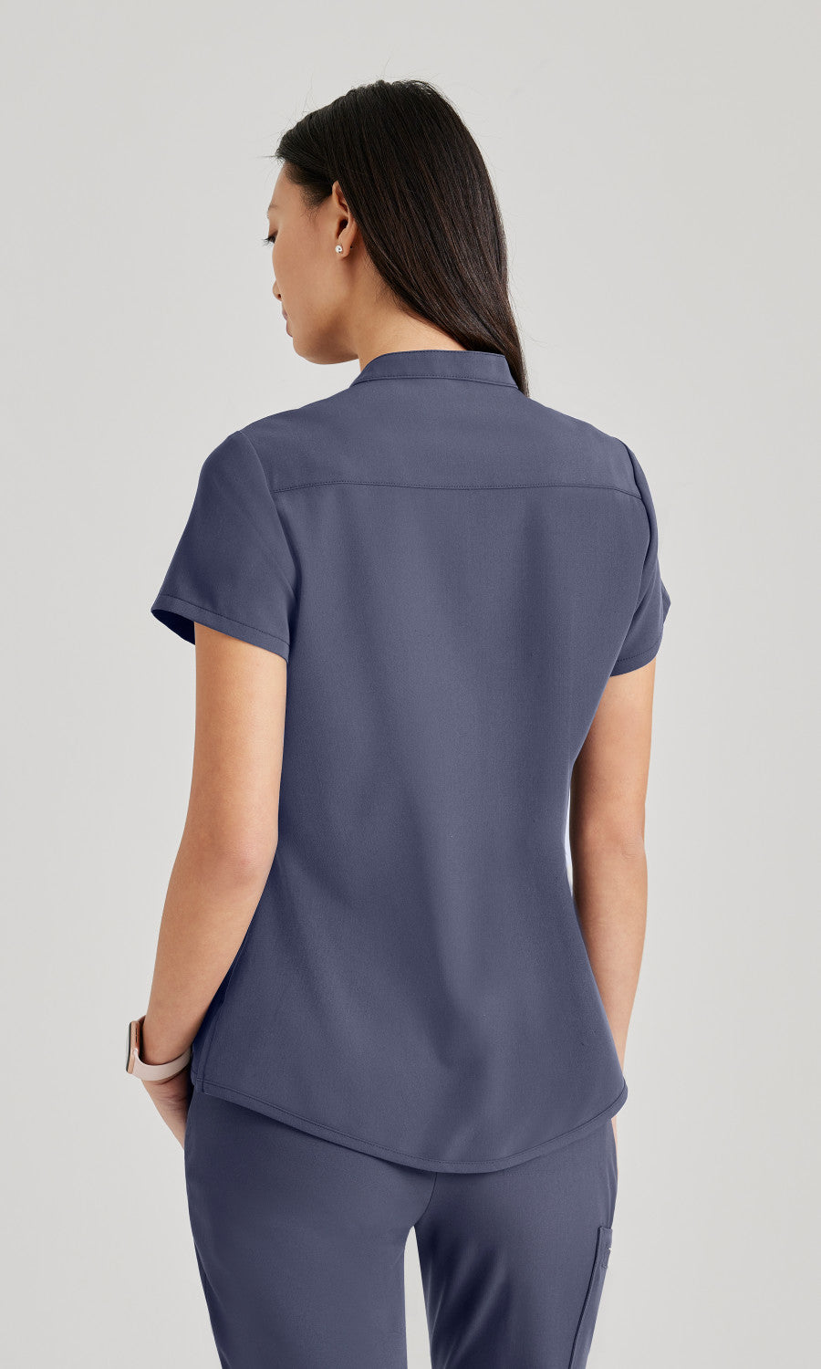 Barco Unify BUT163 Mission Scrub Top Steel