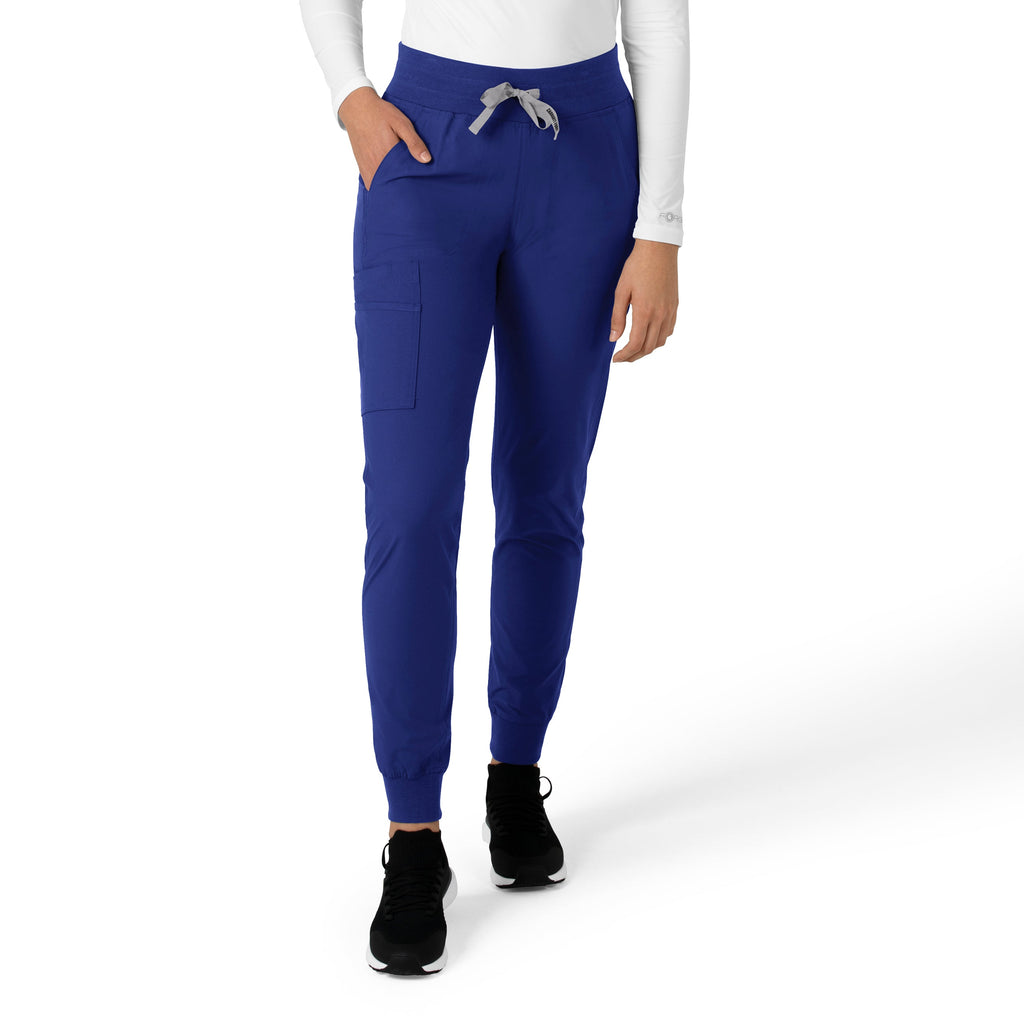 Force Essentials C51113 Women's Jogger Scrub Pants Galaxy Blue