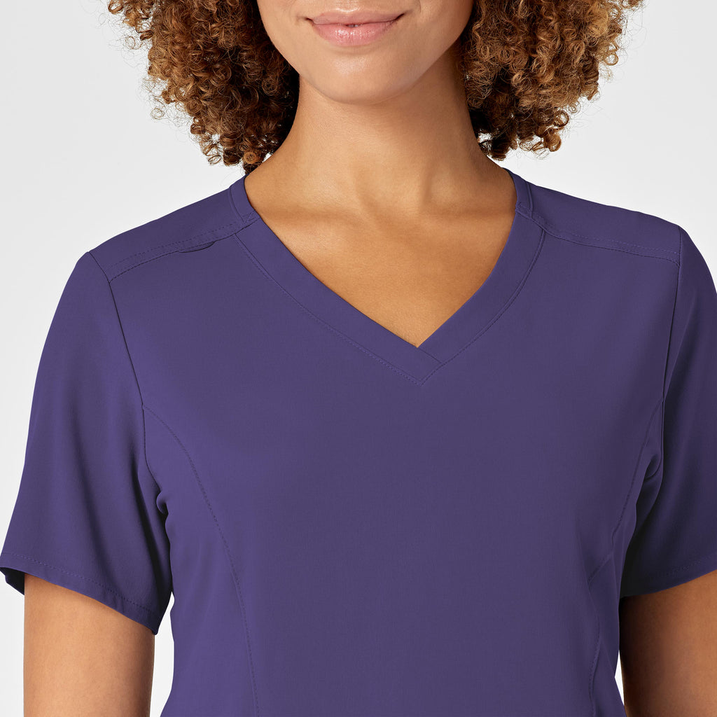 RENEW 6134 V-Neck Scrub Top Grape