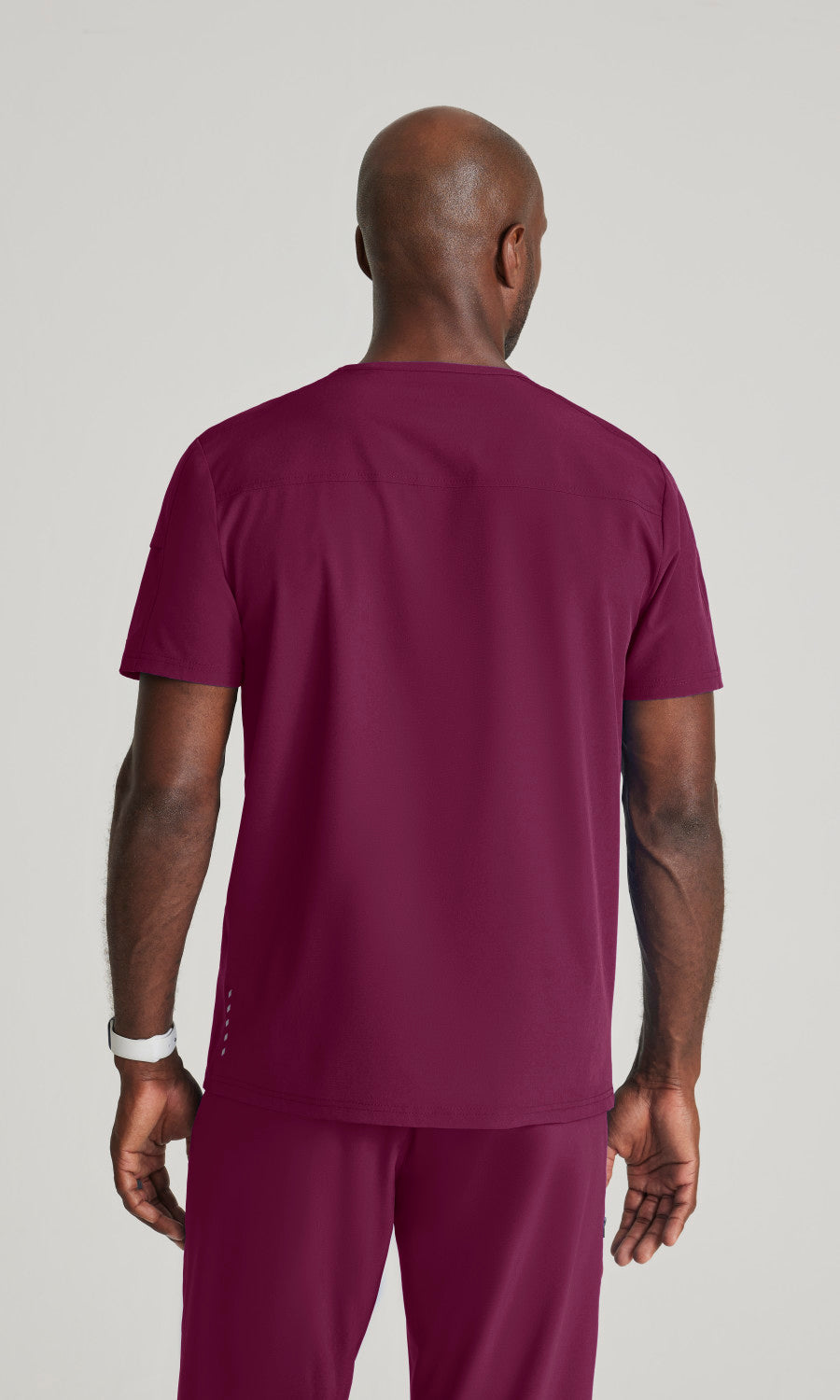 Barco One BOT195 Velocity Scrub Top Wine