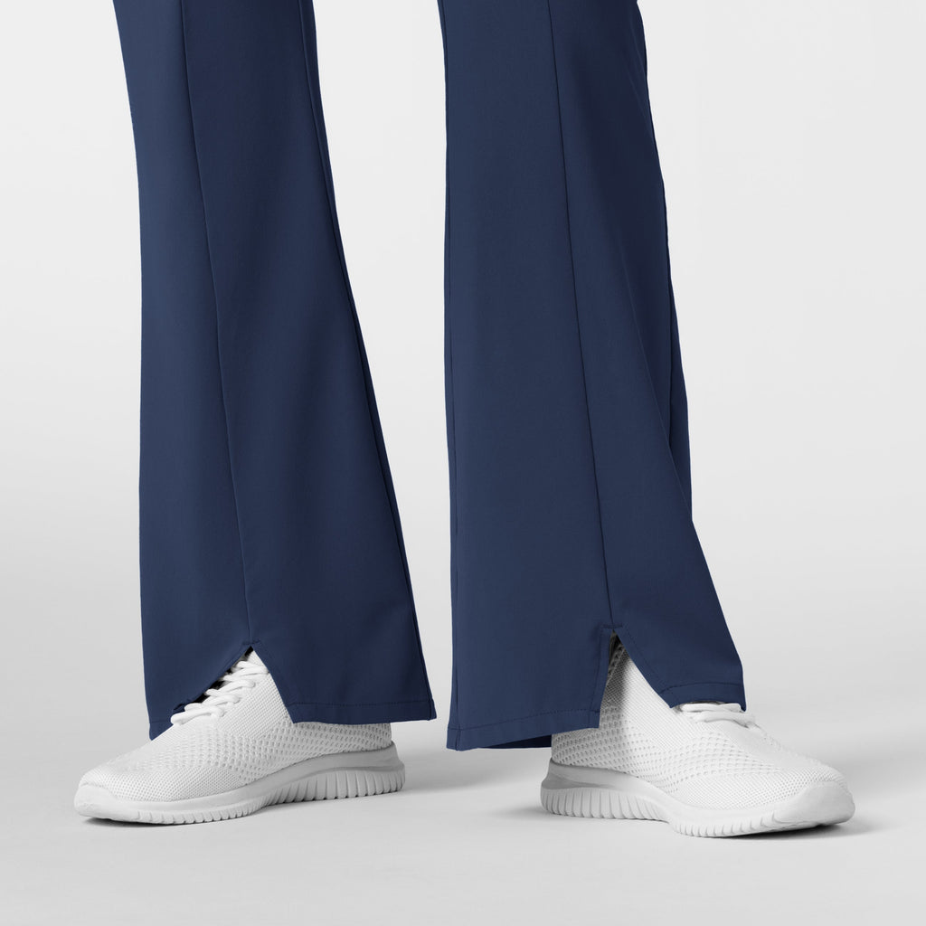 RENEW 5534 Cargo Flare Scrub Pants Navy