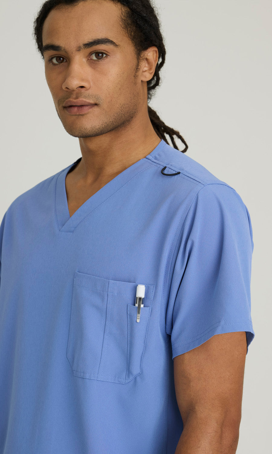 Skechers SK0112 Structure Scrub Top Ciel Blue