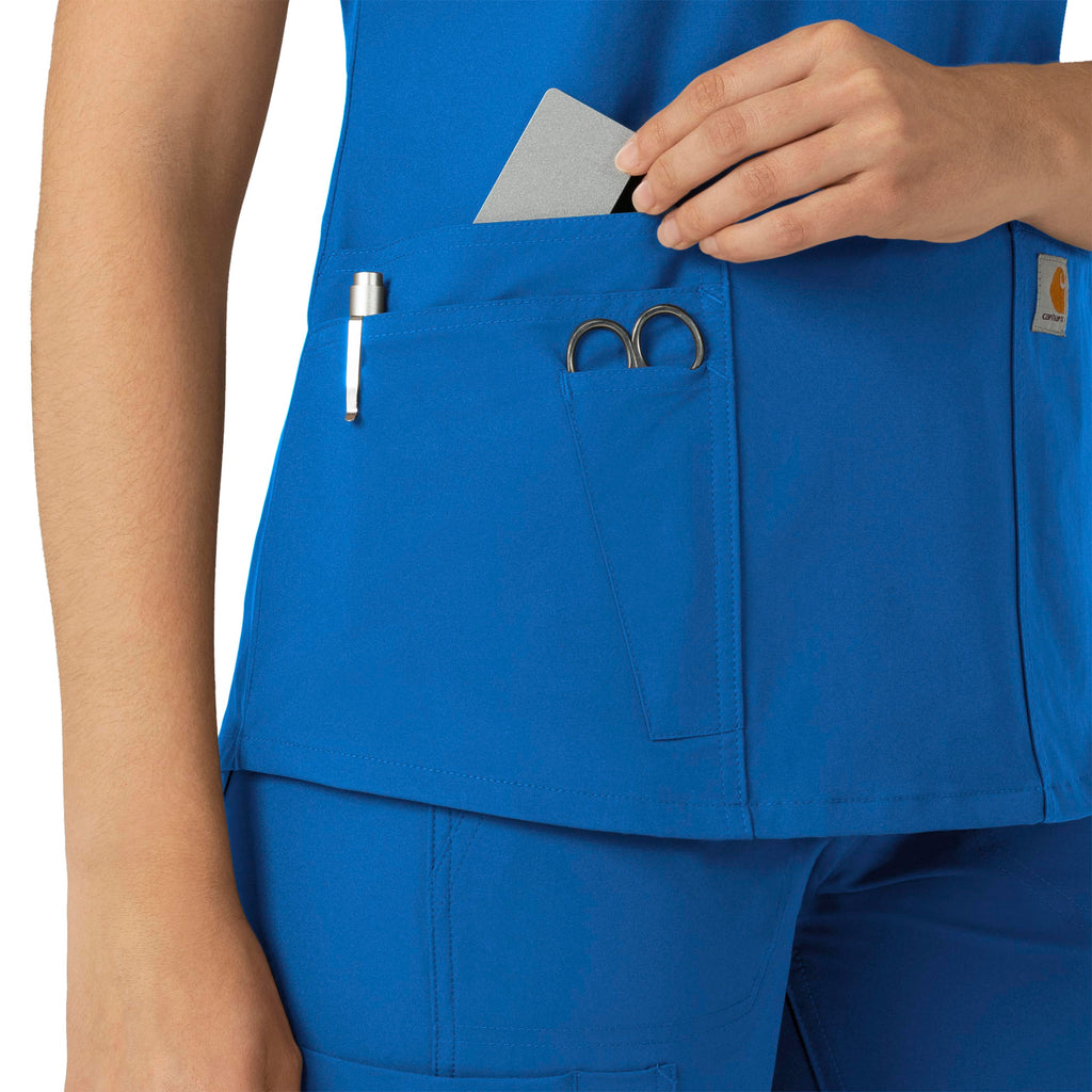 Force Essentials C12113 V-Neck Scrub Top Royal