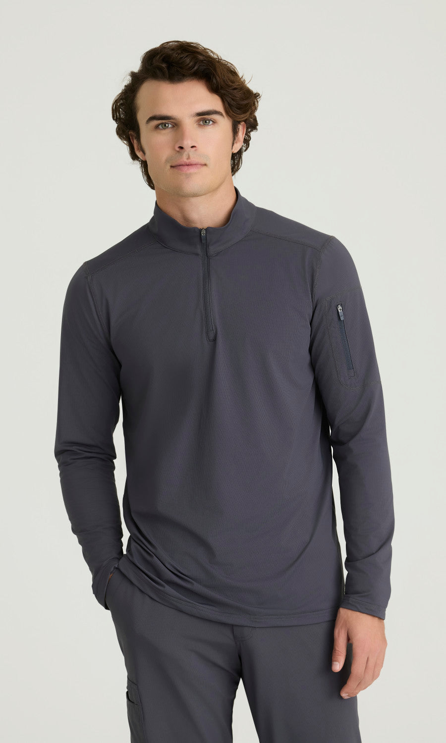 Skechers Slip-ins SKT280 Propel Long Sleeve Top Pewter