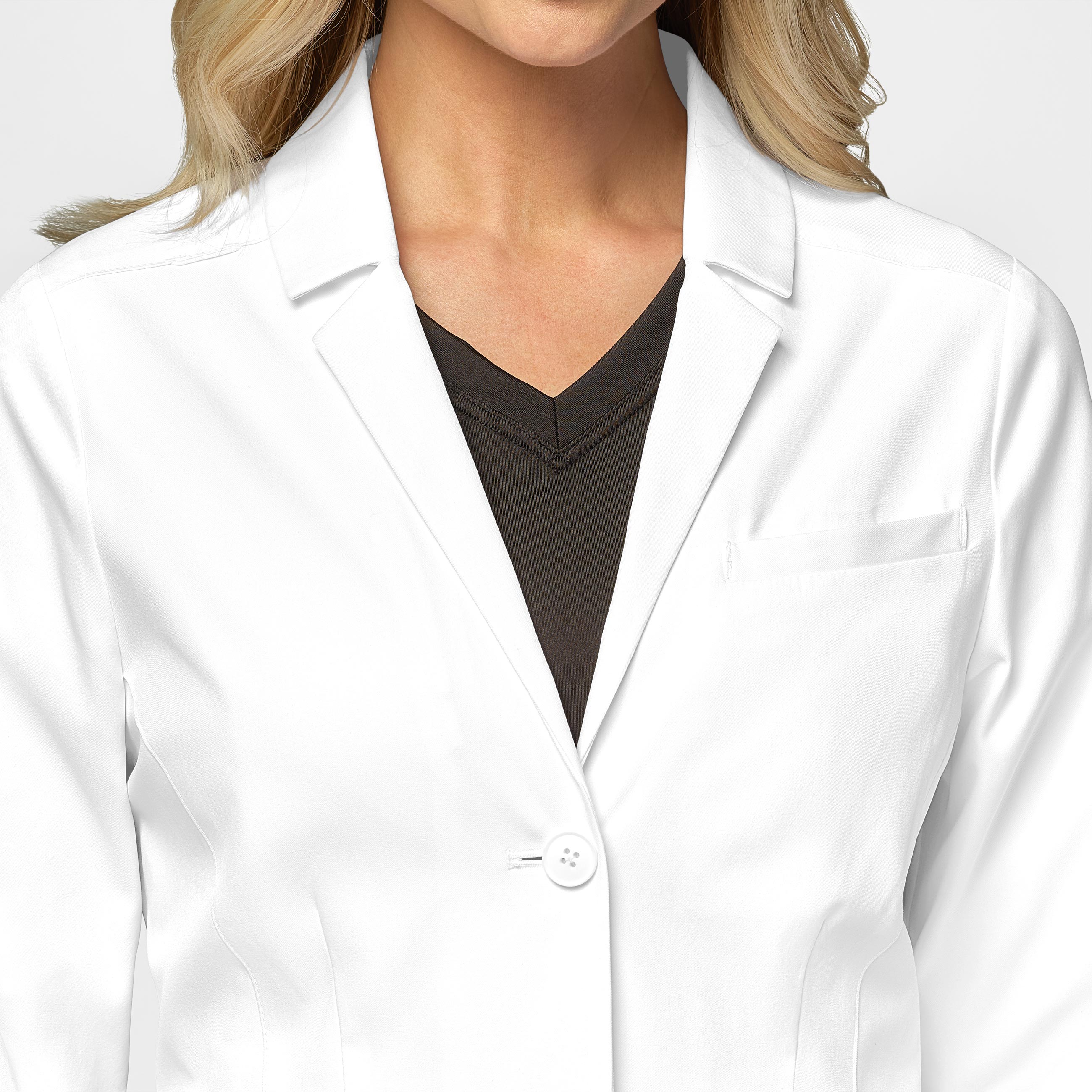 Slate 7272 28 Inch Doctors Coat White