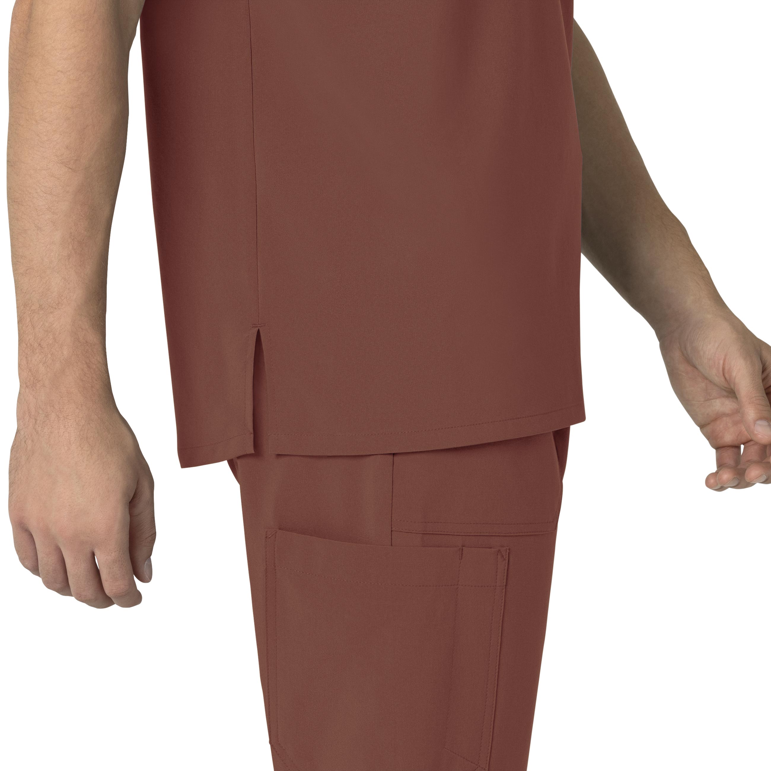Force Cross-Flex C16310 Men's Henley Scrub Top Sable
