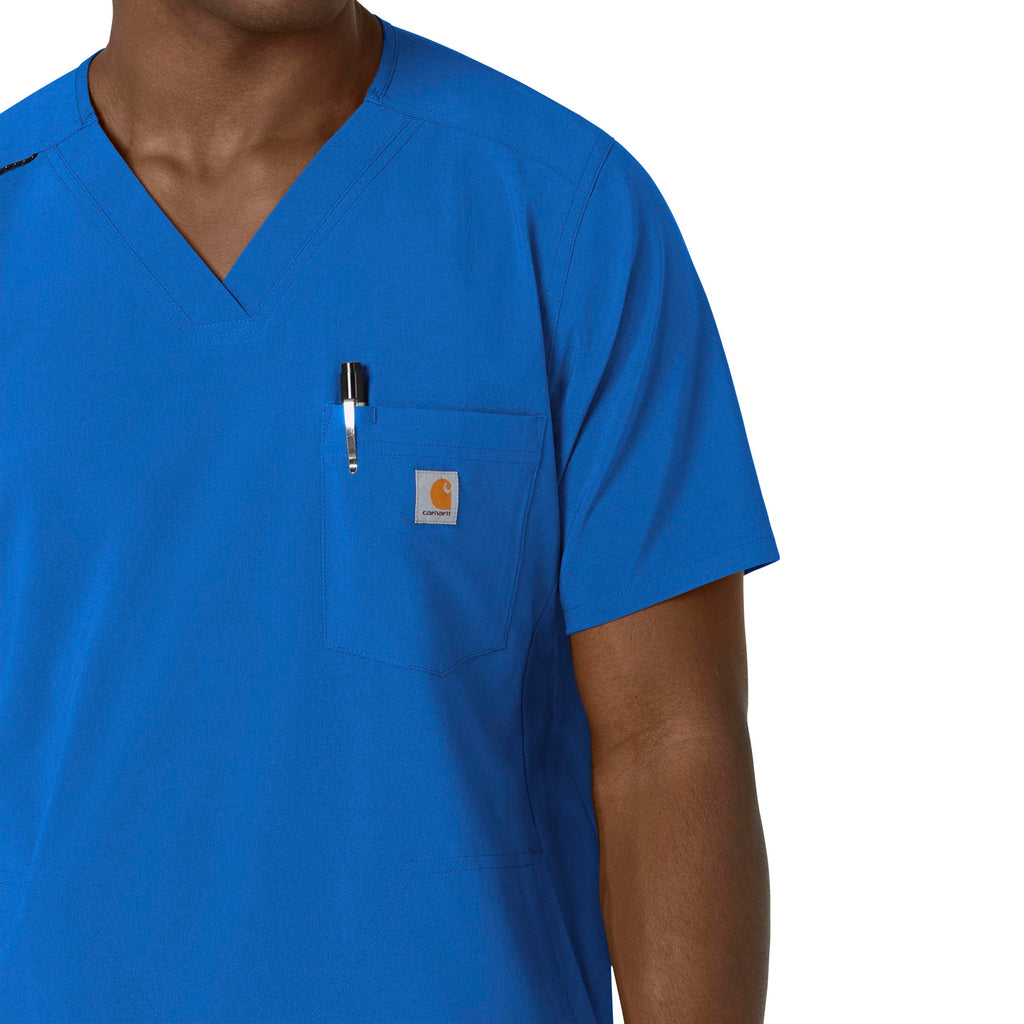 Force Cross-Flex C16410 Men's V-Neck Scrub Top Royal