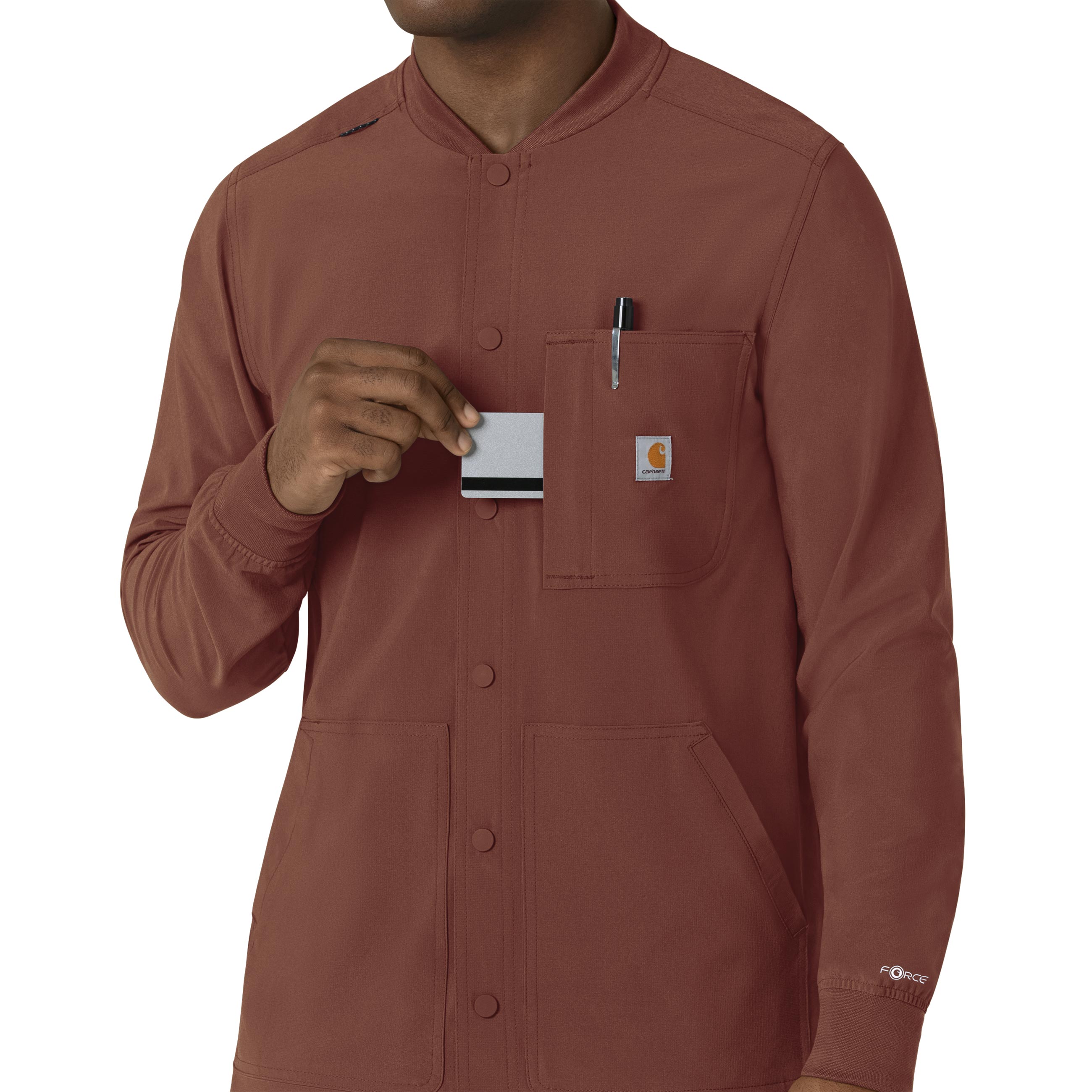 Force Cross-Flex C86210 Men's Shirt Jacket Sable