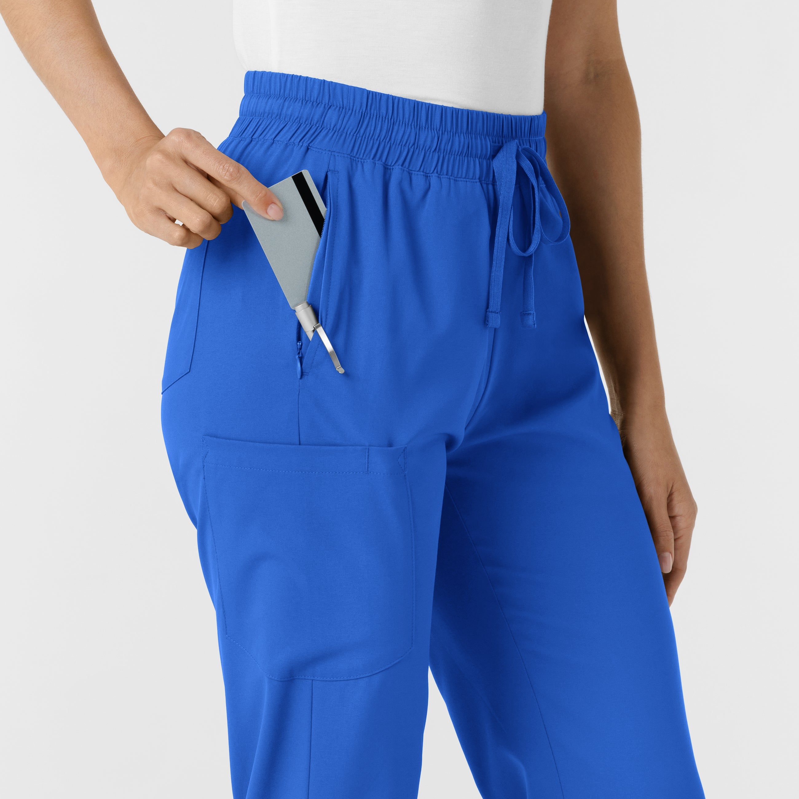 Boundless 5251 Bootcut Scrub Pants Royal