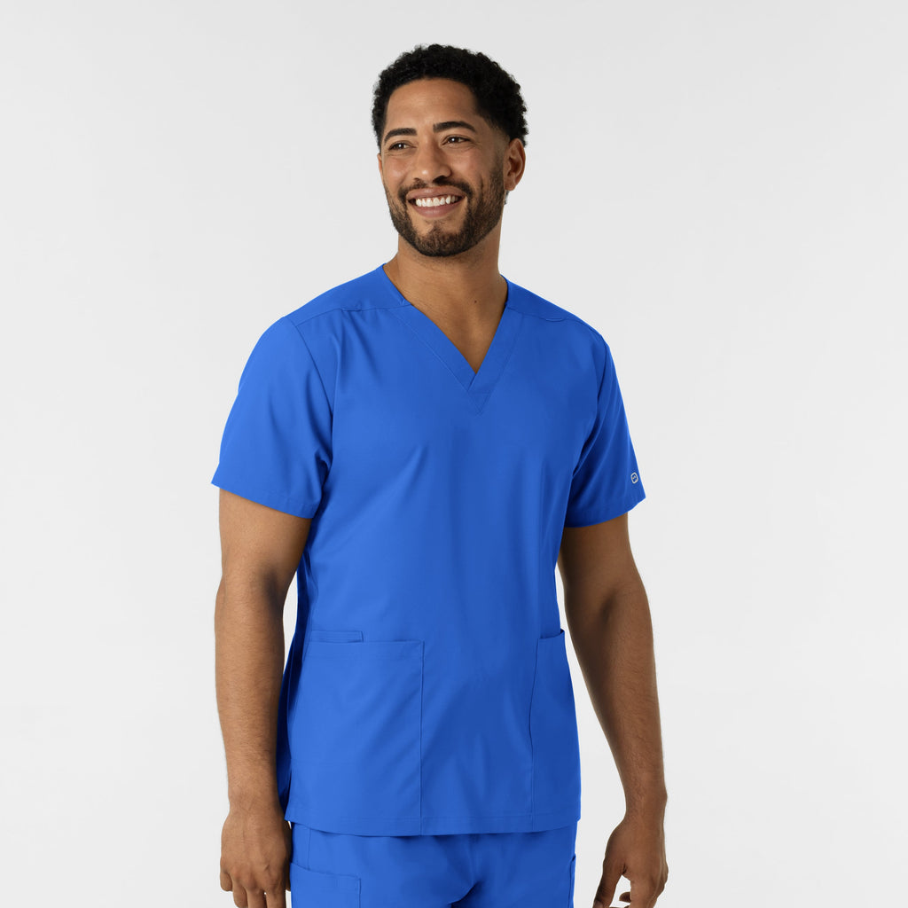 Boundless 6051 Unisex V-Neck Scrub Top Royal