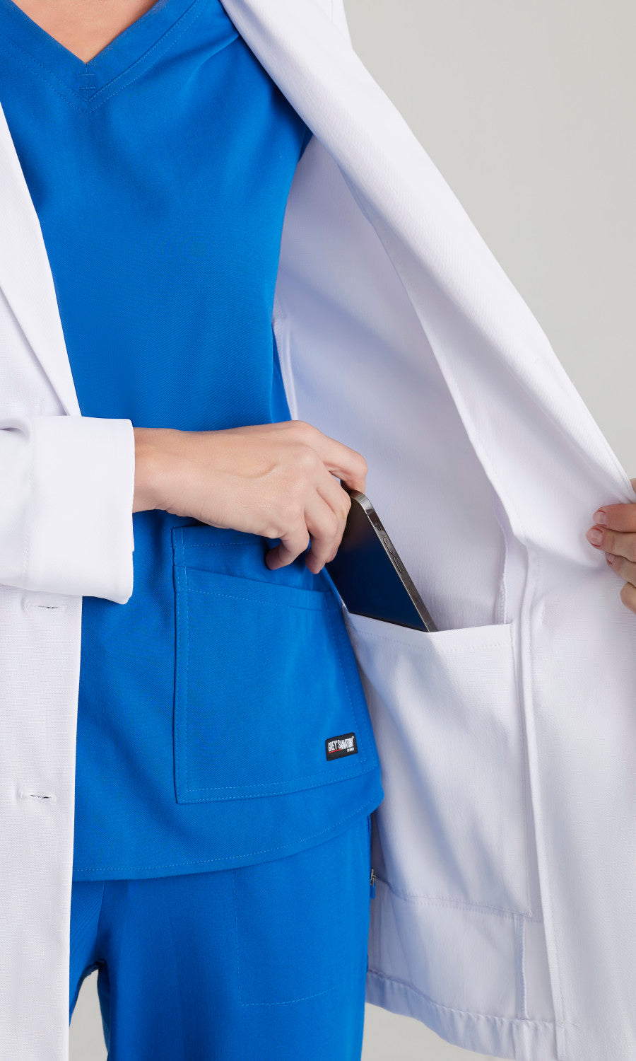 Barco BRC961 Merit Lab Coat White