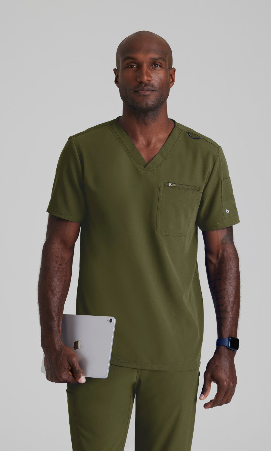 Barco Unify BUT153 Rally Scrub Top Olive