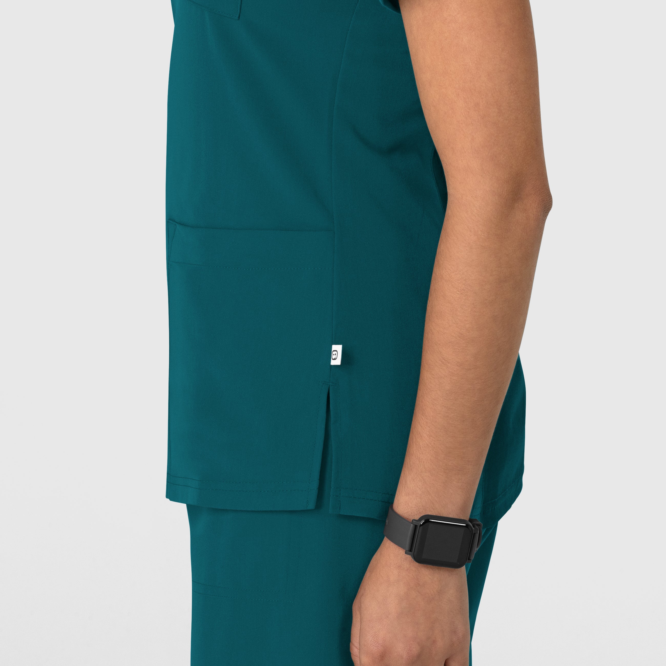 Nova 6132 Flex-n-Reach V-Neck Scrub Top Caribbean
