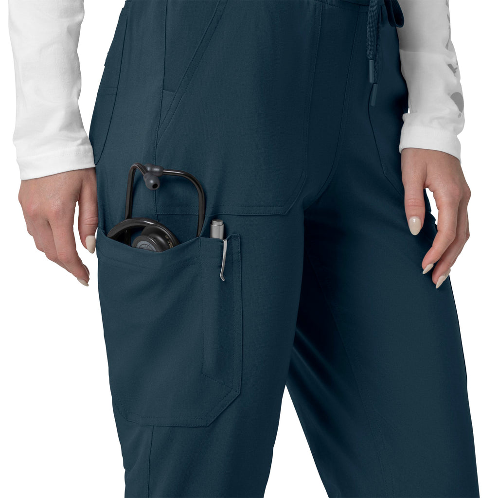 Force Cross-Flex C53110 Cargo Jogger Scrub Pants Navy