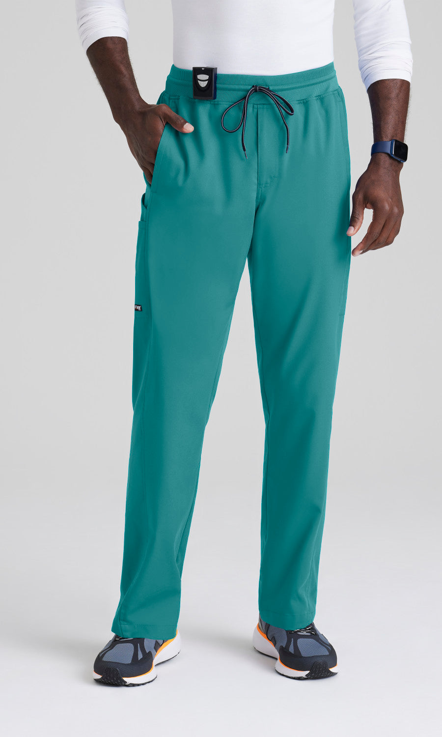 Grey's Anatomy Stretch GRSP617 Hudson Scrub Pants Teal