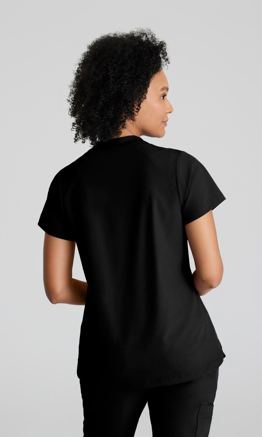 Barco One BOT216 Flux Scrub Top Black