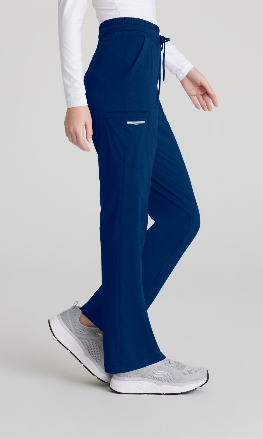 Skechers Slip-Ins Knits SKP668 Reach Knit Scrub Pants Navy