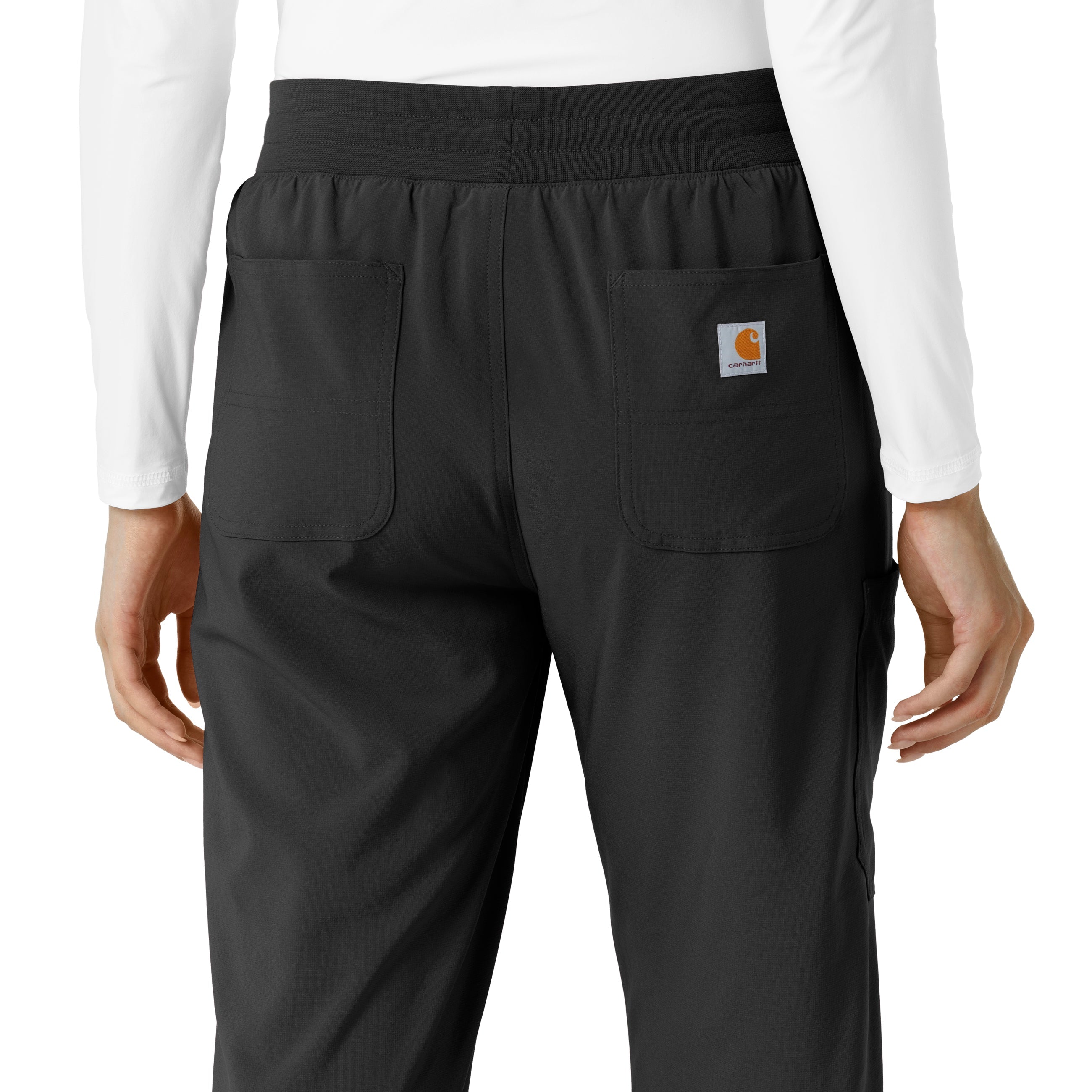 Force Cross-Flex C53310 Boot Cut Scrub Pants Black