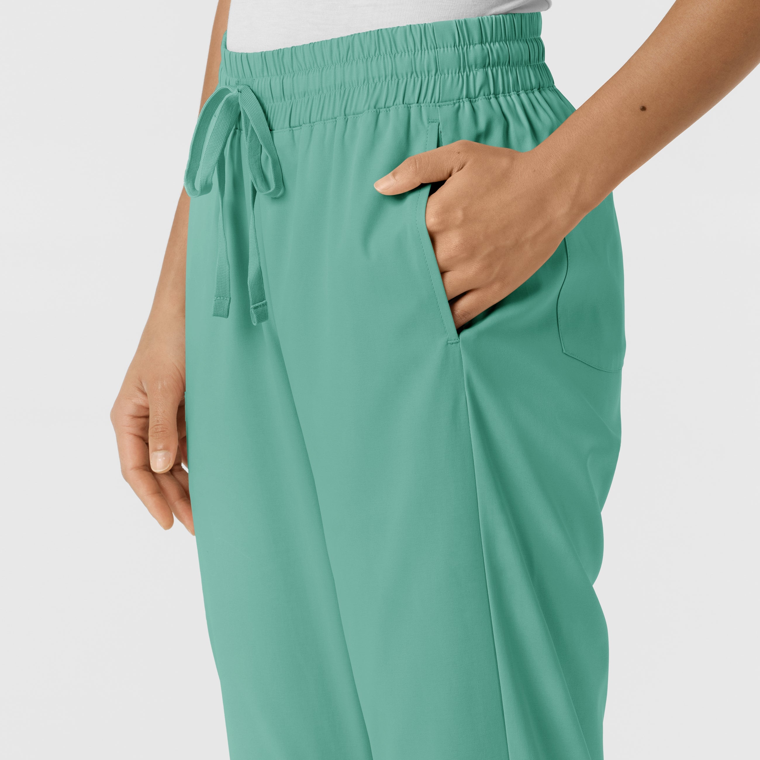 Boundless 5251 Bootcut Scrub Pants Turquoise